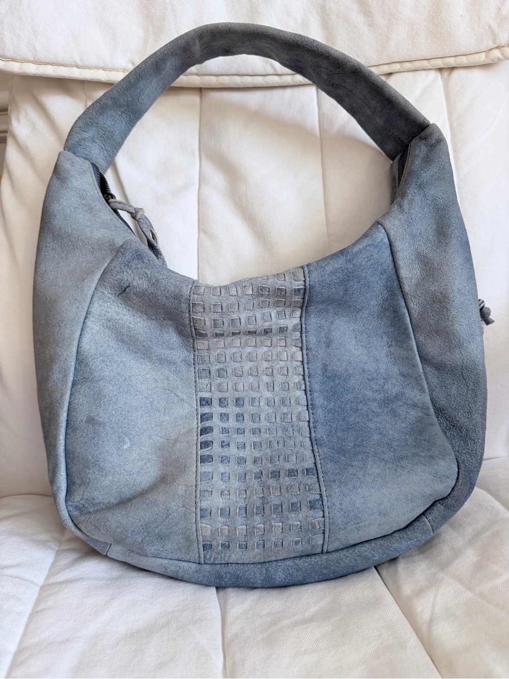OLD TREND Modern Vintage DORADO Leather
HOBO Bag blue tassels beaded y2k